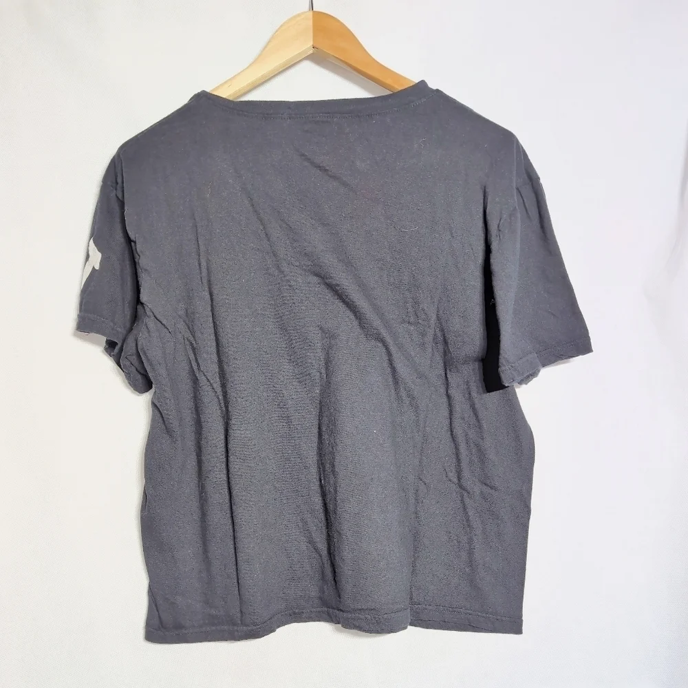 True Religion Men's Black Sz L V-Neck Tee